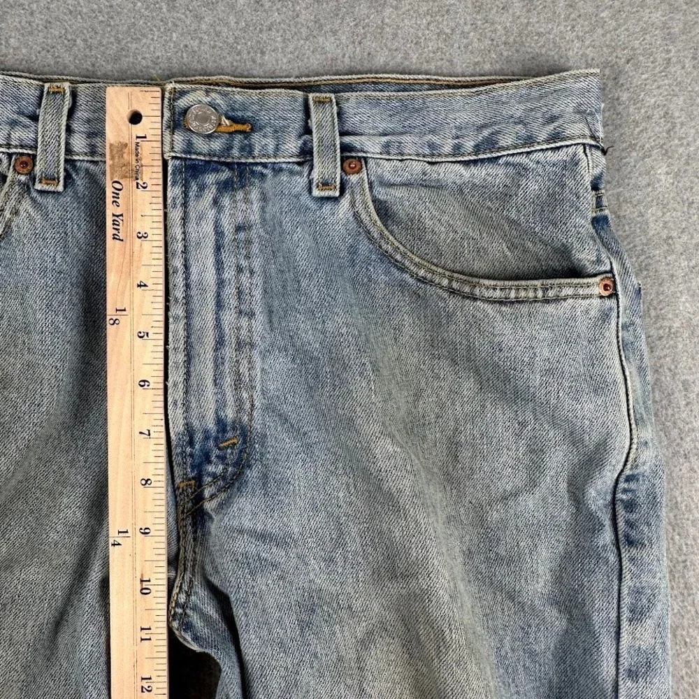 Vintage‎ Levi 550 Mens Jeans 34x30 (33x29) Relaxed Fit Thrashed Distressed Y2K